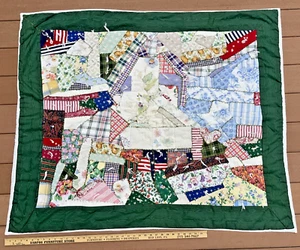 Longaberger Handmade Quilt Blanket With All Longaberger Patterns 51 x 42 OOAK - Picture 1 of 24