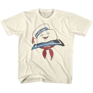 Kids The Real Ghostbusters Stay Puft Head TV Shirt - Picture 1 of 3