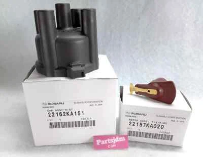 SUBARU Genuine Sambar Rotor head Distributor Cap Set KS4 KV4 EN07C Tracking Num - Image 1 of 4
