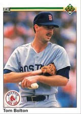 1990 Upper Deck Baseball Tom Bolton Boston Red Sox #351