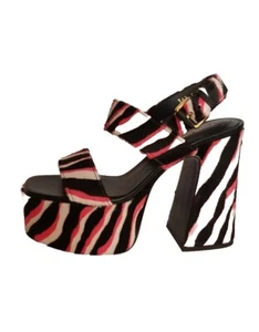 Michael Kors Collection Platform Shoes, Size 6 EU 36.5 Pink Calf Hair FA18L $850 - Picture 1 of 8