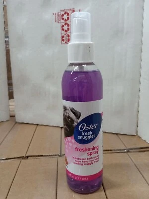 Oster Fresh Snuggles DOGS FRESHENING SPRAY • RASPBERRY SCENT 1 Bottle Pet Spray
