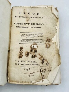 Historisches Lob und Begräbnis Ludwigs XVI. des Namens, König von Frankreich und Navarra / - Bild 1 von 11