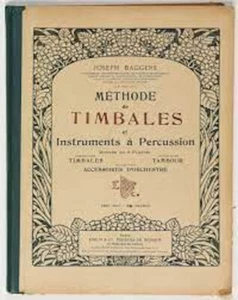 Joseph Baggers,,,, Méthode de timbales et instruments à percussion, divisée - Imagen 1 de 1