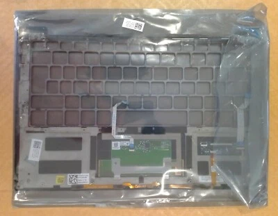 New Original Dell XPS 9370 9380 7390 Palmrest Assembly with Touchpad P/N 5YGP6 - Image 1 of 2