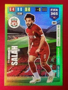 Mohamed Salah #361 Game Changer - 2019-20 Panini Adrenalyn XL Fifa 365 Card - Picture 1 of 2