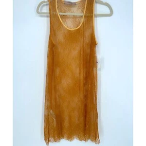 Twinset Milano Etuikleid gold transparent Spitze - Bild 1 von 5