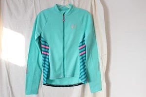 Pearl Izumi Select Women's Pursuit Thermal Jersey Size M AQUA 11221659 NEW - Picture 1 of 7
