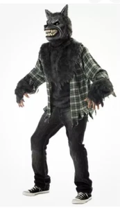 California Costumes Big Bad Wolf Full Moon Madness Adult Costume + Mask M 40-42 - Picture 1 of 13