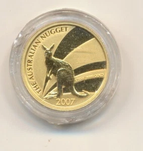 1/20 oz Gold Känguru 2007 in Kapsel, K0048 - Picture 1 of 2