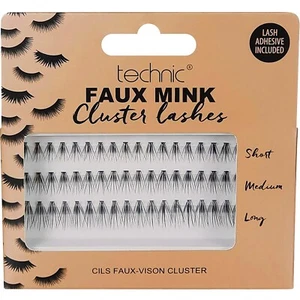 TECHNIC Faux Mink Vision Individual Cluster Lashes with Lash Adhesive *NEU* - Bild 1 von 1