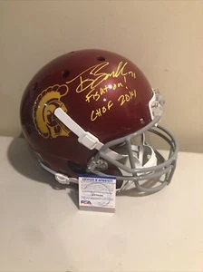 USC TROJANS- TONY BOSELLI SIGNED AUTOGRAPH FULL SIZE HELMET PSA COA JAGUARS - Picture 1 of 8
