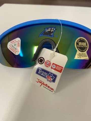 Carolina Panthers Adult Blue Sunglasses With Logo Jaykeez Sportswear   C Cover