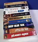 Menge 10 brandneue versiegelte VHS-Filme: Indiana Jones, DAVE, Planet der Affen +