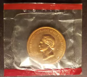 US Mint Franklin Pierce 1853 Uncirculated Sealed Coin - Picture 1 of 2