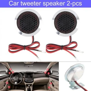 Universal 2pcs 1.5'' 180W Mini Tweeter Altavoces Alta Eficiencia para Audio del Coche - Imagen 1 de 12