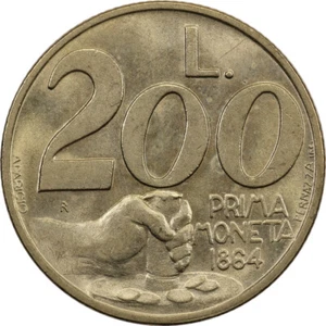 San Marino - 200 Lire - 1991 R - Unc - First Coin - Picture 1 of 2