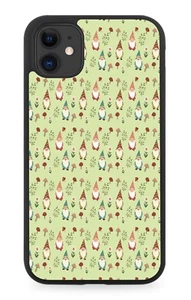 Funda de teléfono de goma con patrón de gnomo de jardín gnomos elfos divertida clásica para hombre hombre DM25 - Imagen 1 de 2