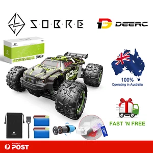 DEERC 302E RC Car High Speed Remote Control Car 1:18 Scale 4WD Monster Truck - Picture 1 of 10