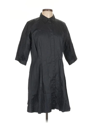 Club Monaco Women Black Casual Dress 12 - Image 1 of 4
