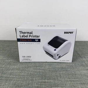 Imprimante d'étiquettes thermique Beeprt 4x6 150x100 mm Bluetooth Windows Mac Android NEUVE - Photo 1/19