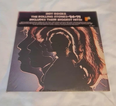 Rolling Stones-Hot Rocks 1964-71 Vinyl LP USA 1971 Original Hype Sticker  - Image 1 of 4