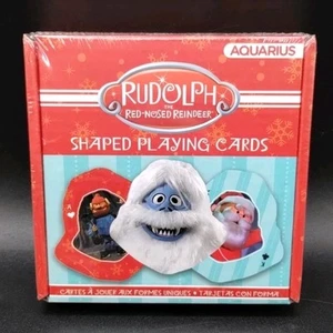 Rudolph The Red Nosed Reindeer Playing Cards Deck New In Box By Aquarius - Picture 1 of 5