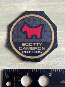 RARE Scotty Cameron Gallery Speed Shop Bulldog Shaft Band Sticker 1 Mylar Decal - Picture 1 of 2