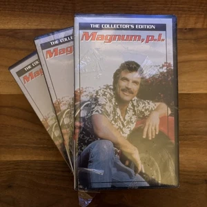Vintage Magnum P.I. The Collectors Edition VHS Lot - Columbia House Sealed - Picture 1 of 5