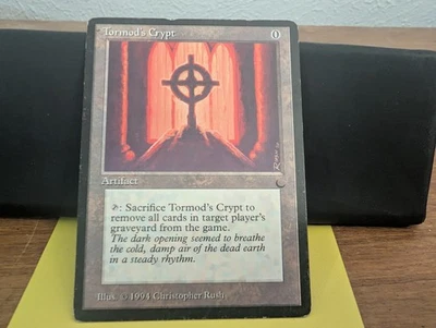 Tormod's Crypt – The Dark – Magic: The Gathering MTG – MP - Image 1 of 4