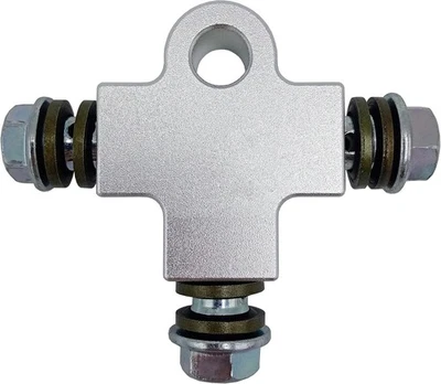 Conector de manguera de línea de freno hidráulico para motocicleta adaptador de 3 vías con banjo M10  Foto 1 de 4