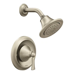 MOEN T4502BN Wynford 1-Handle Posi-Temp Shower Faucet Trim Kit Brushed Nickel - Picture 1 of 3
