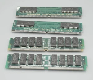 Set of Four 8MB 72-Pin SIMM RAM Modules - Untested Condition-07l6 - Picture 1 of 1