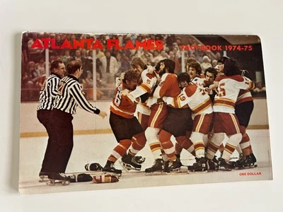 1974-75 Atlanta Flames Fact Book (Media Guide) - Image 1 of 4