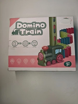 Domino Eisenbahn Elektronischer Zug Dominosteine-Legemaschine Domino Train - Bild 1 von 4