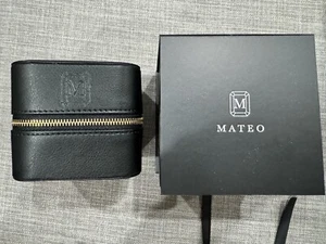 Mateo Vegan Leather Jewellery Case Brand New & Boxed Net-A-Porter RRP £165  - Picture 1 of 11