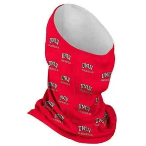 Adult Colosseum UNLV Rebels Multi-Functional SPF 50 Repeat Logo Neck Gaiter - Picture 1 of 1