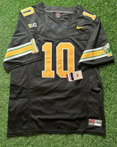 NWT Brand New 2024 Nike Oregon Ducks Men’s Justin Herbert Jersey Black #10 XL - Picture 1 of 3