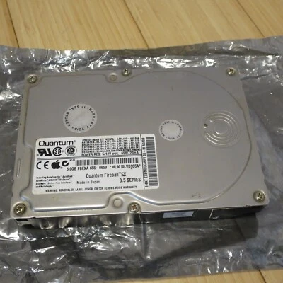 Vtg Apple Quantum Fireball EX FBEXA 655-0659 6.0GB ATA IDE PATA Hard Drive 3.5 - Image 1 of 4