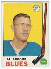 1969-70 OPC HOCKEY #178 AL ARBOUR - NEAR MINT