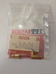 Nuevo (NOS) ITT Cannon DM53743-5004 D-Sub, conector en forma de D - Imagen 1 de 3