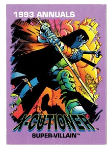 Tarjeta X-Cutioner de 1993 Uncanny X-Men anual # 17 tarjeta #7 (ex) - Imagen 1 de 2