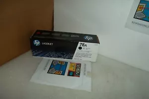 HP 78A Toner Cartridge Black for LaserJet Pro M1536 P1566 P1606dn CE278A OEM NEW - Picture 1 of 13