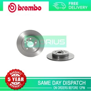 Fits Vauxhall Astra 2015- + Other Models Brake Discs Rear Brembo - Picture 1 of 4