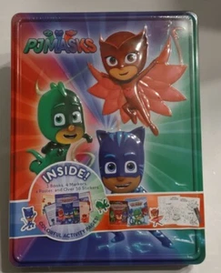 PJ Masks Activity Set With Poster in Vollectible Tin, NEW Sealed - Picture 1 of 2