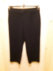 Kim Rodgers Capris Women’s  10 Navy Blue Pockets High Rise  Stretch Summer - Picture 1 of 3