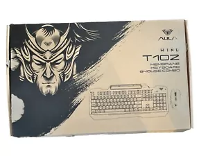 AULA Keyboard, T102 104 Keys Gaming Keyboard and Mouse Combo with RGB Backlit - Picture 1 of 5