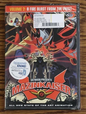 Mazinkaiser Vol. 2: A Fire Blast from the Past (DVD, 2003) Go Nagai BRAND NEW - Image 1 of 3