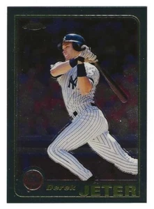 2001 Topps Chrome #077 Derek Jeter New York Yankees BV 5 $ #77 - Bild 1 von 1