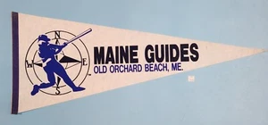 ThriftCHI ~ Vintage Sports Pennant - Maine Guides - Picture 1 of 5